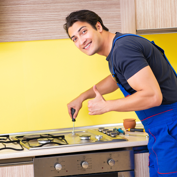 can you provide references from satisfied stove repair customers in Upper Montclair